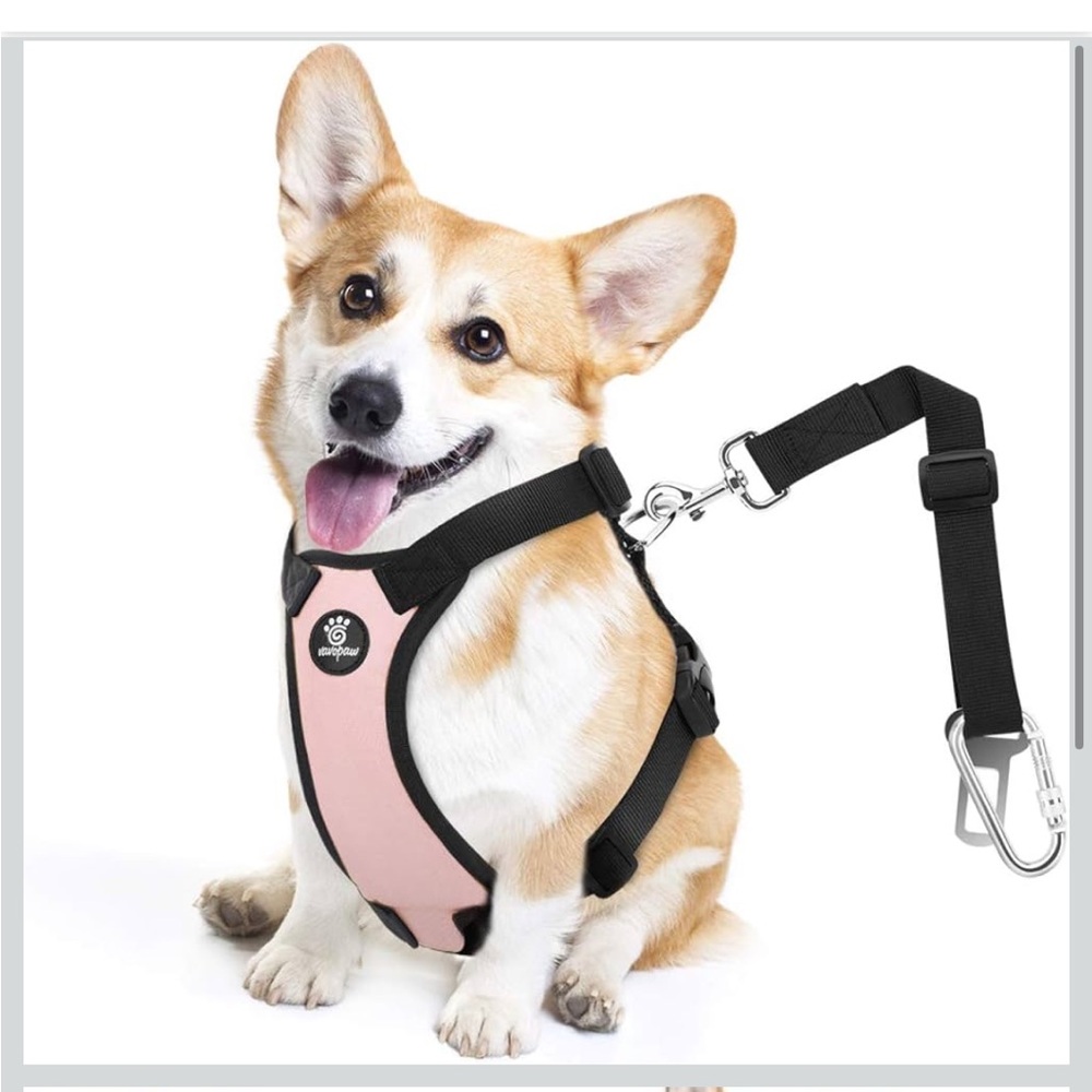 New Dog Seatbelt Harness